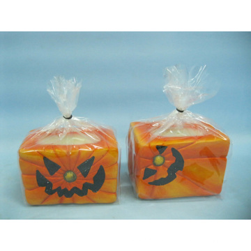 Halloween Candle Shape Ceramic Crafts (LOE2368-9z)